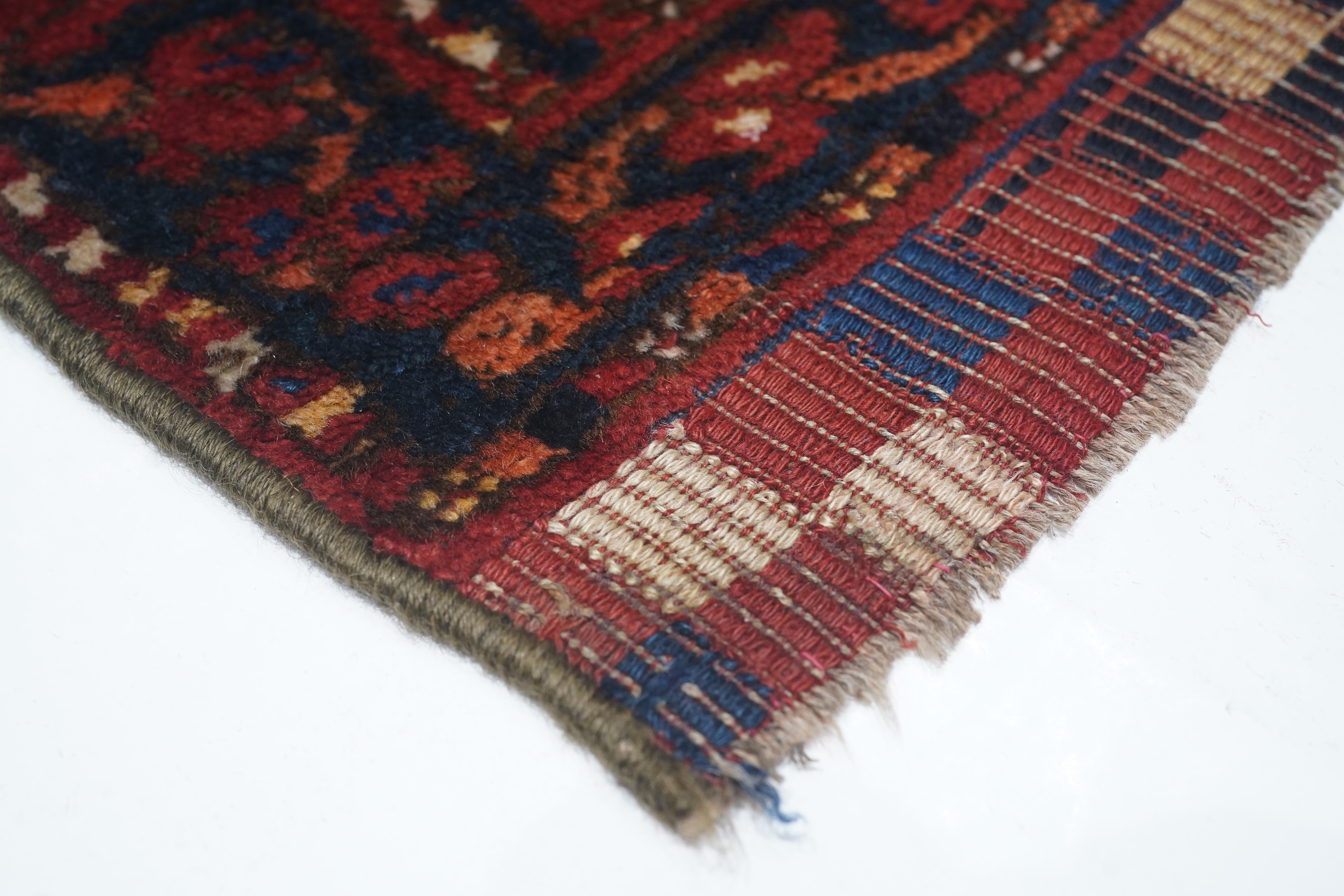 Asian Afghan Vintage Rug For Sale