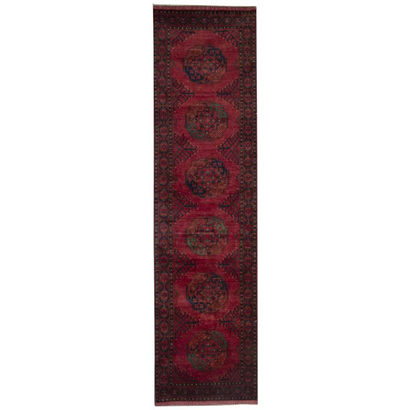 Traditional Runner Rug, Hand woven Oriental Red Wool Rugs for Sale For ...