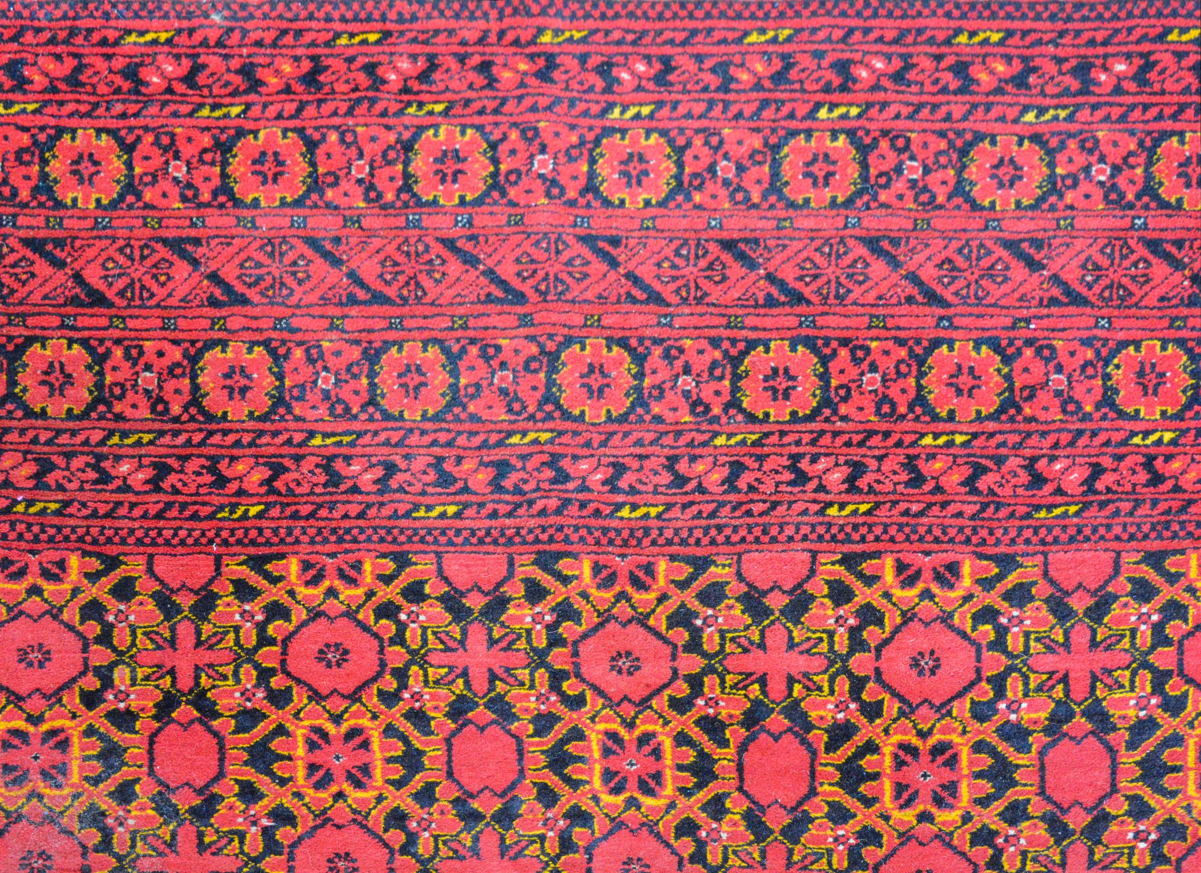 20th Century Afghani Bashir Rug For Sale