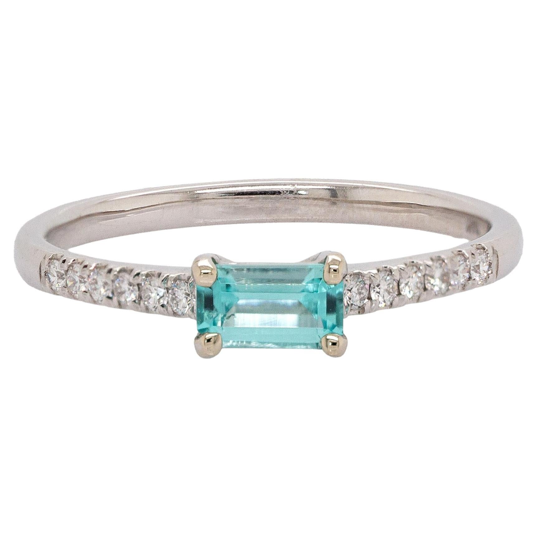 Paraiba Engagement Rings