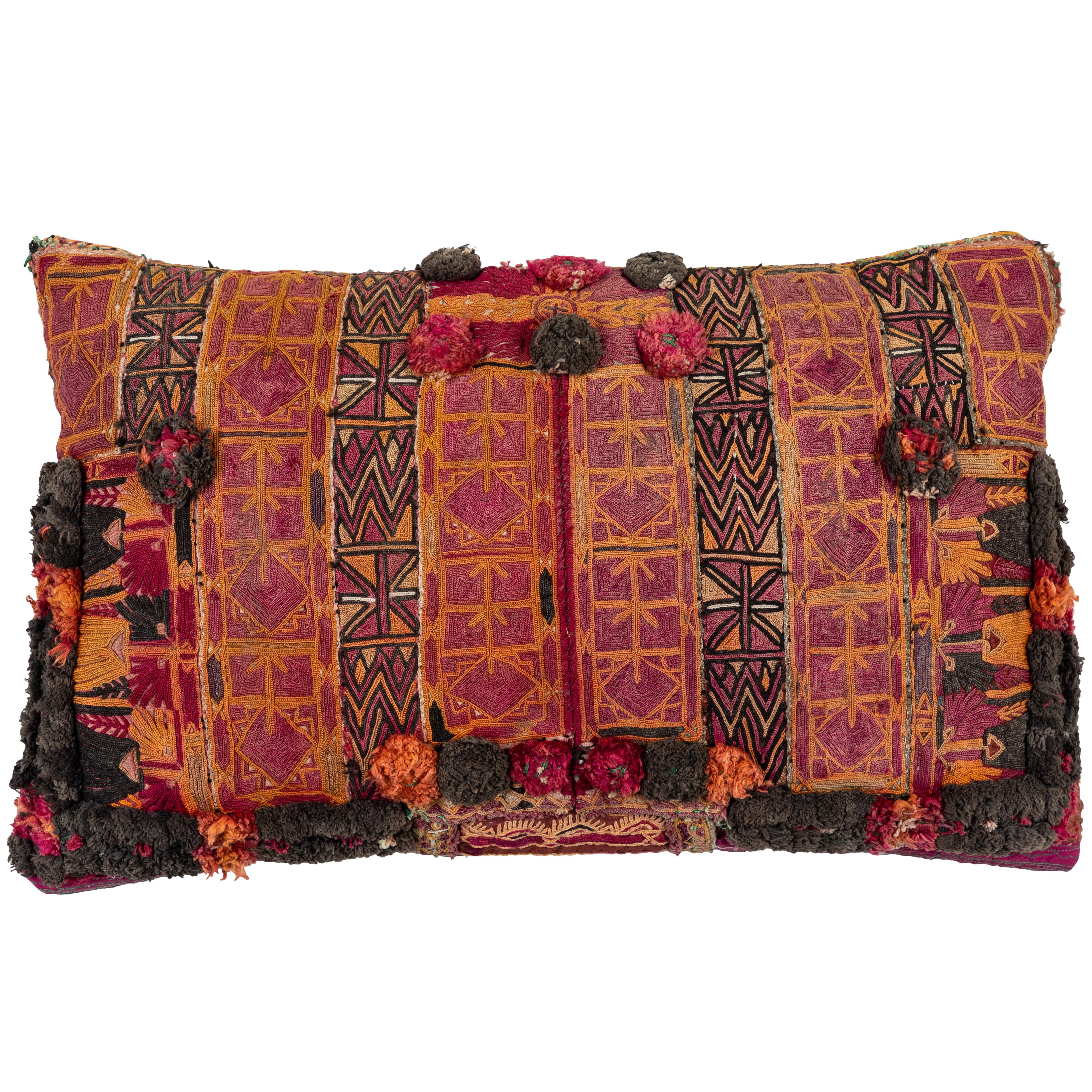 Afghani Pashtun Pillow For Sale