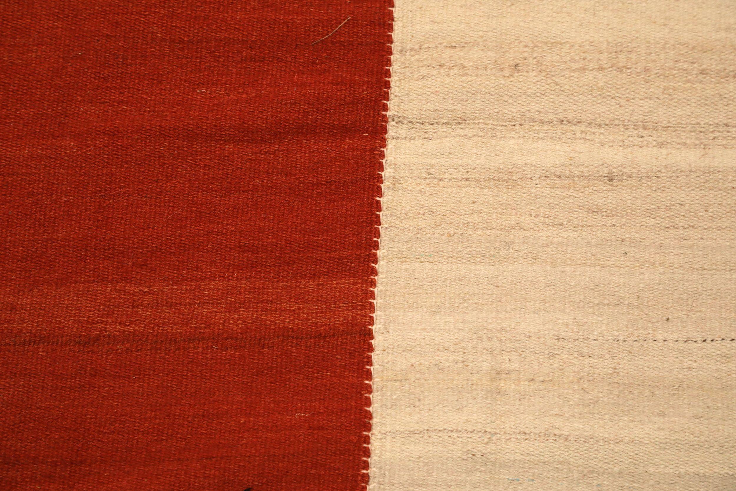 20ième siècle Afghanistan Abadeh Area Rugs - Wool Black Ivory Red Design - 94631 en vente