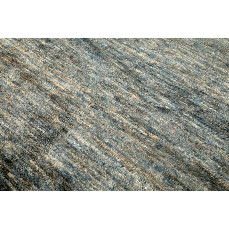Tribal Afghanistan Abadeh Area Rugs - Wool Blue Gray Design - 94645 For Sale