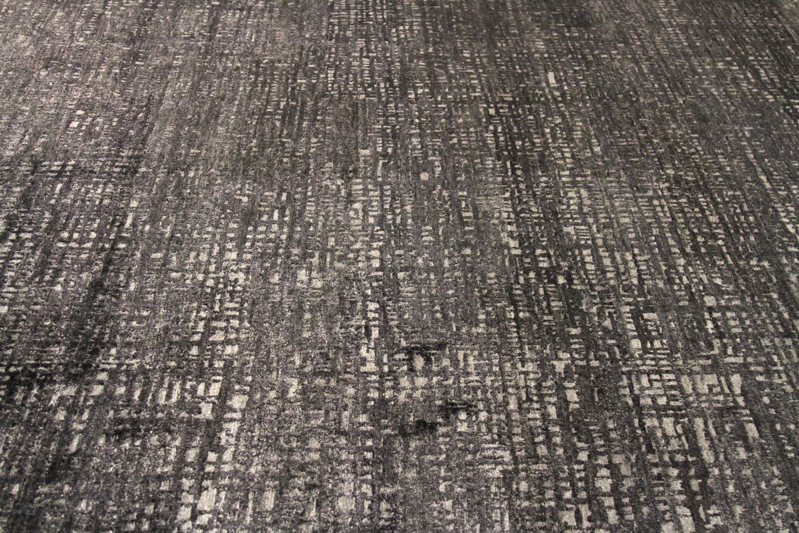 20ième siècle Afghanistan Abadeh Area Rugs - Wool Brown Ivory Design - 88876 en vente