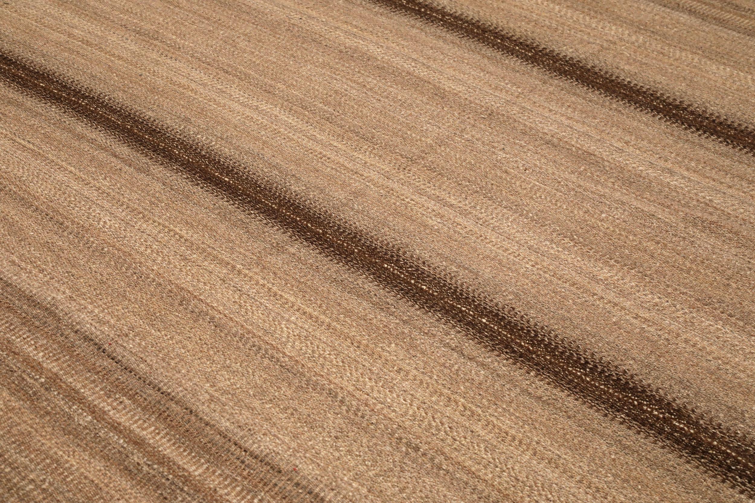 Tribale Tappeti Afghanistan Abadeh - Lana Marrone Avorio Taupe - 94628 in vendita