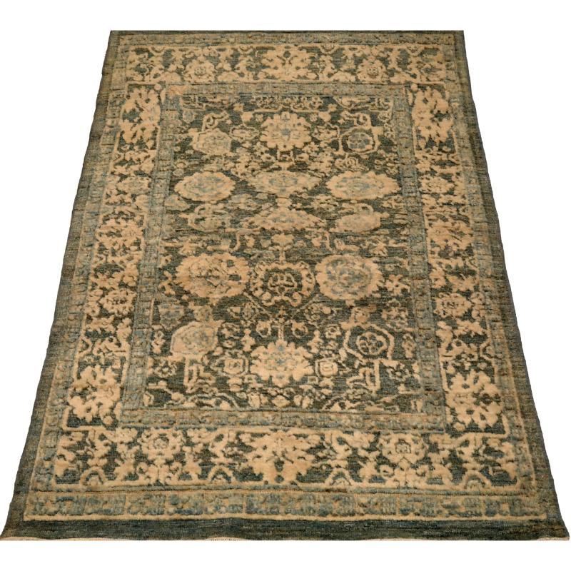 Discover the elegance of Afghanistan Abadeh featuring Area Rugs in Circa 1990. Designed with Wool and GrayYellow, this exclusive design is perfect for enhancing your space.
