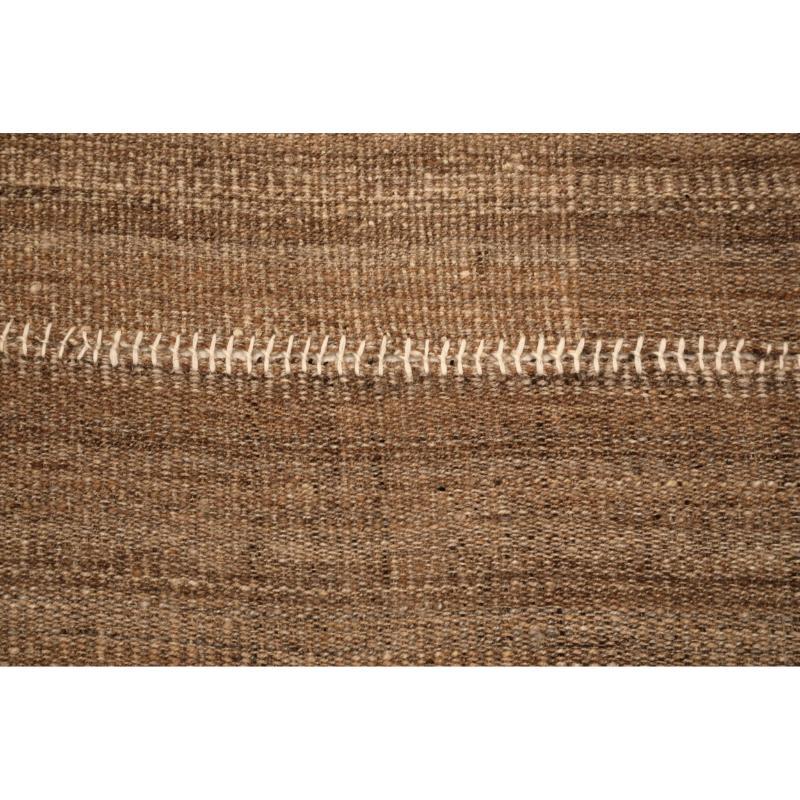 Afghano Tappeto Afghanistan Abadeh Small - Lana Design Marrone - 94633 in vendita
