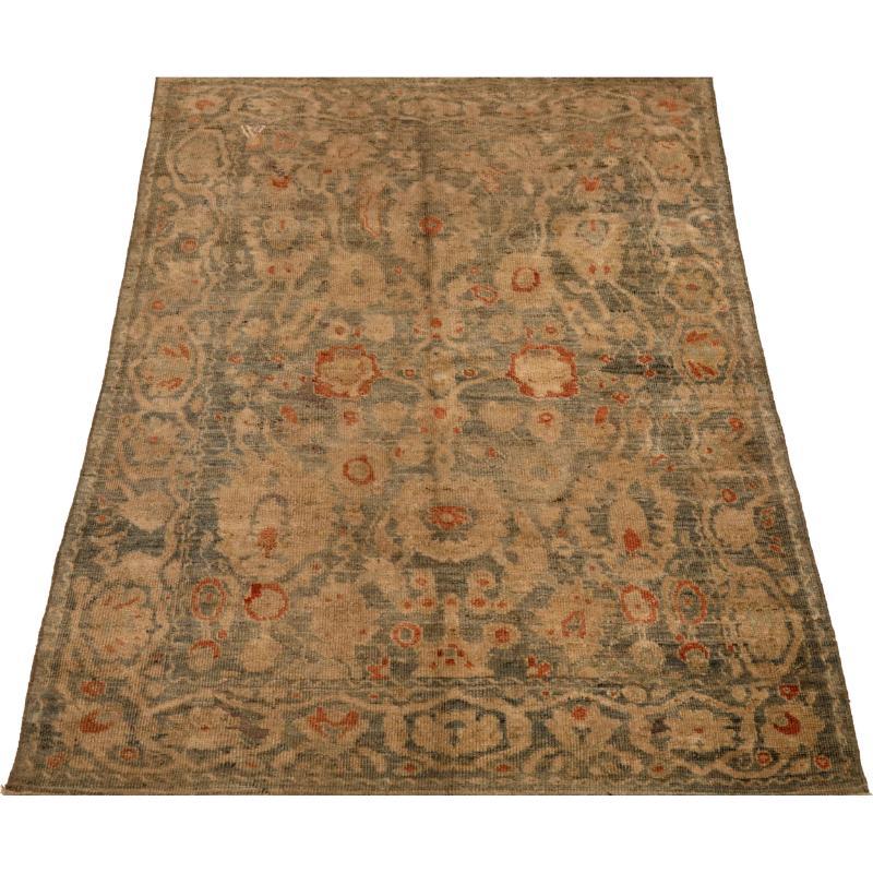Discover the elegance of Afghanistan Abadeh featuring Small Rug in Circa 1990. Designed with Wool and BrownGray, this exclusive design is perfect for enhancing your space.