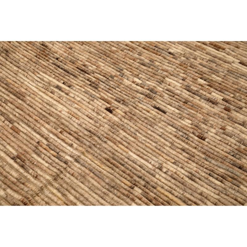 Alfombra Afgana Abadeh Small - Lana Marrón Marfil Taupe Design - 94613 Tribal en venta