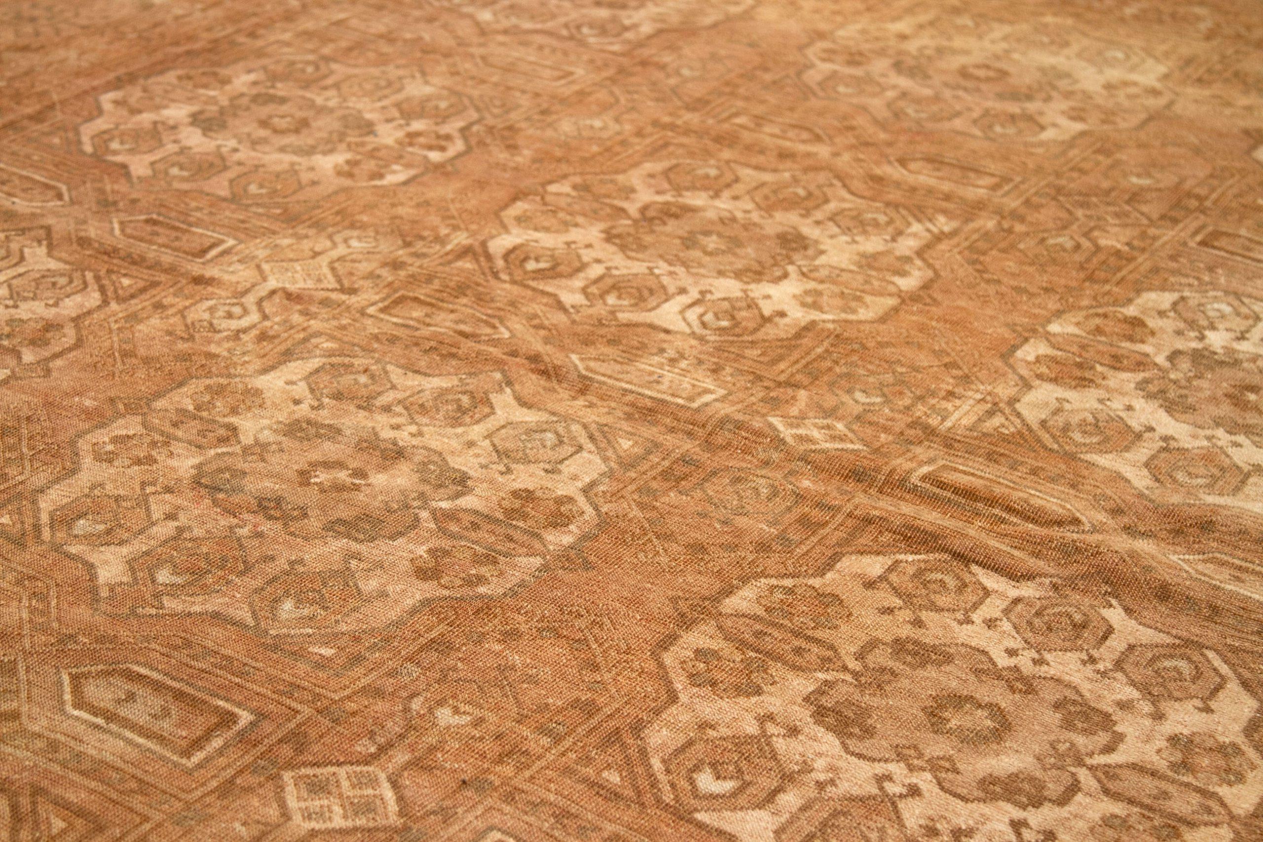 Alfombras Afganas - Lana Marfil Terracota - 92758 Tribal en venta