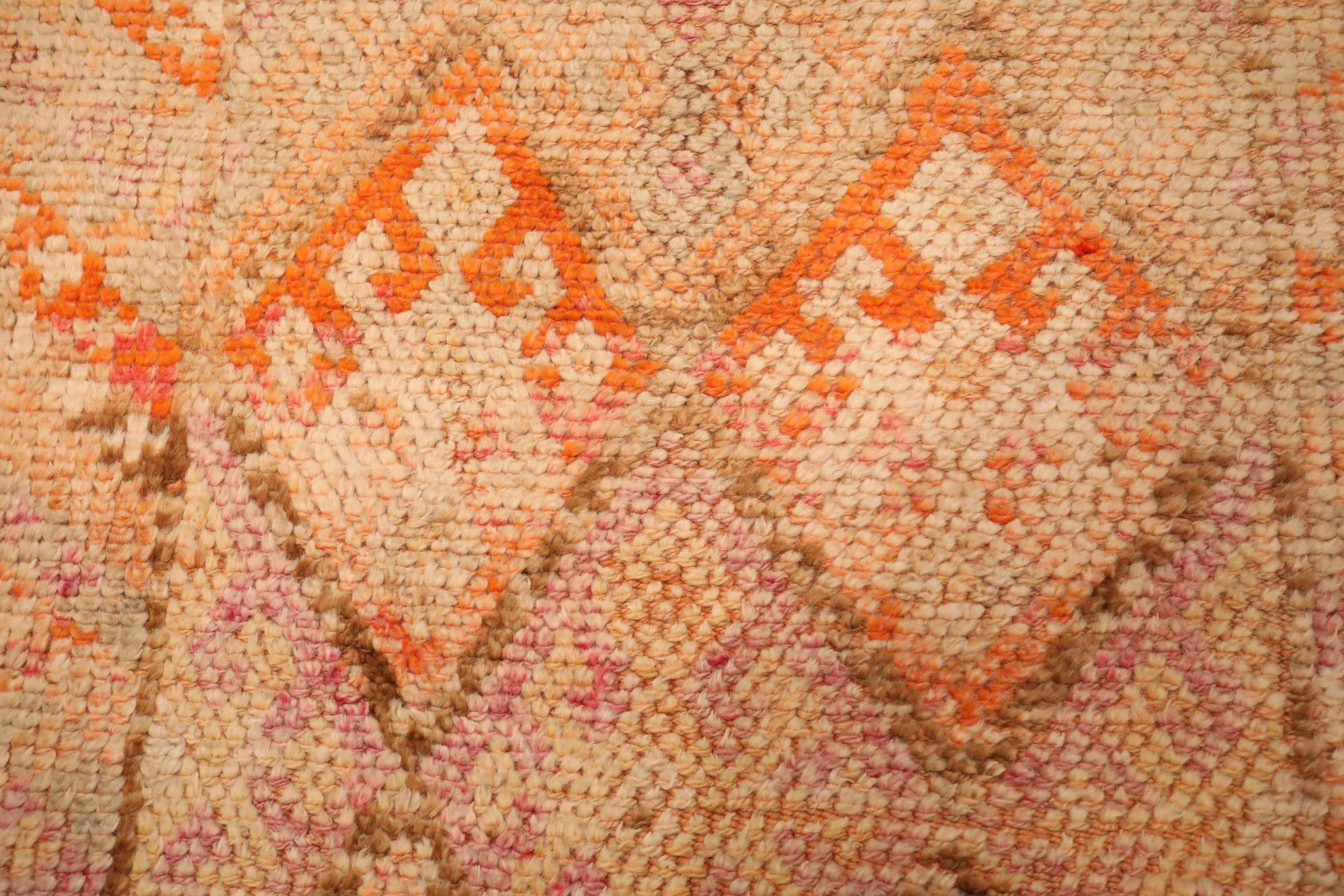Tribale Tappeto Afghanistan Anatoly Runner - Lana Avorio Design/One - 93509 in vendita