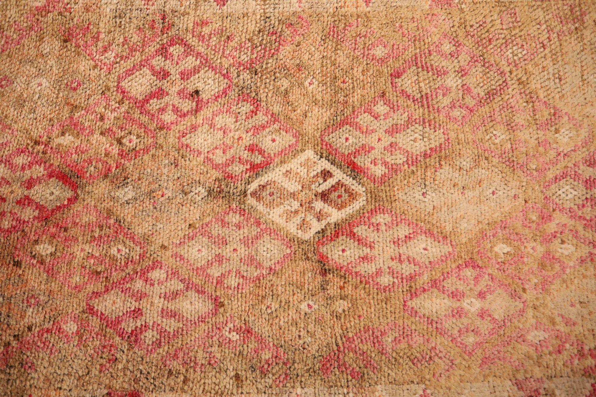  Tribal Afghan Wool Runner Rug

This extraordinary runner bursts with raw, untamed energy and spontaneous geometric forms. Its plush, shaggy texture and wildly vibrant palette create an unapologetically authentic statement piece for any distinctive