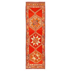 Afghanistan Anatoly Läufer - Wolle Rot Design - 93562