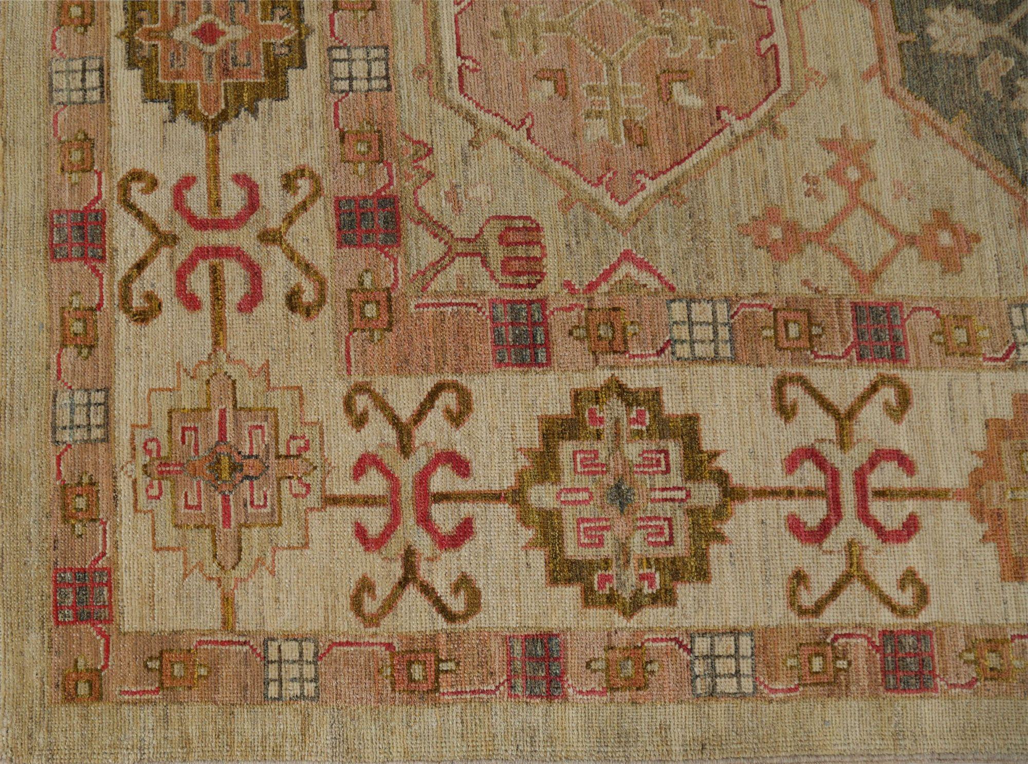 Discover the elegance of Afghanistan BAKHSHAIESH featuring Area Rugs in Circa 1990. Designed with Wool and GreenIvoryPinkRedYellow, this exclusive design is perfect for enhancing your space.