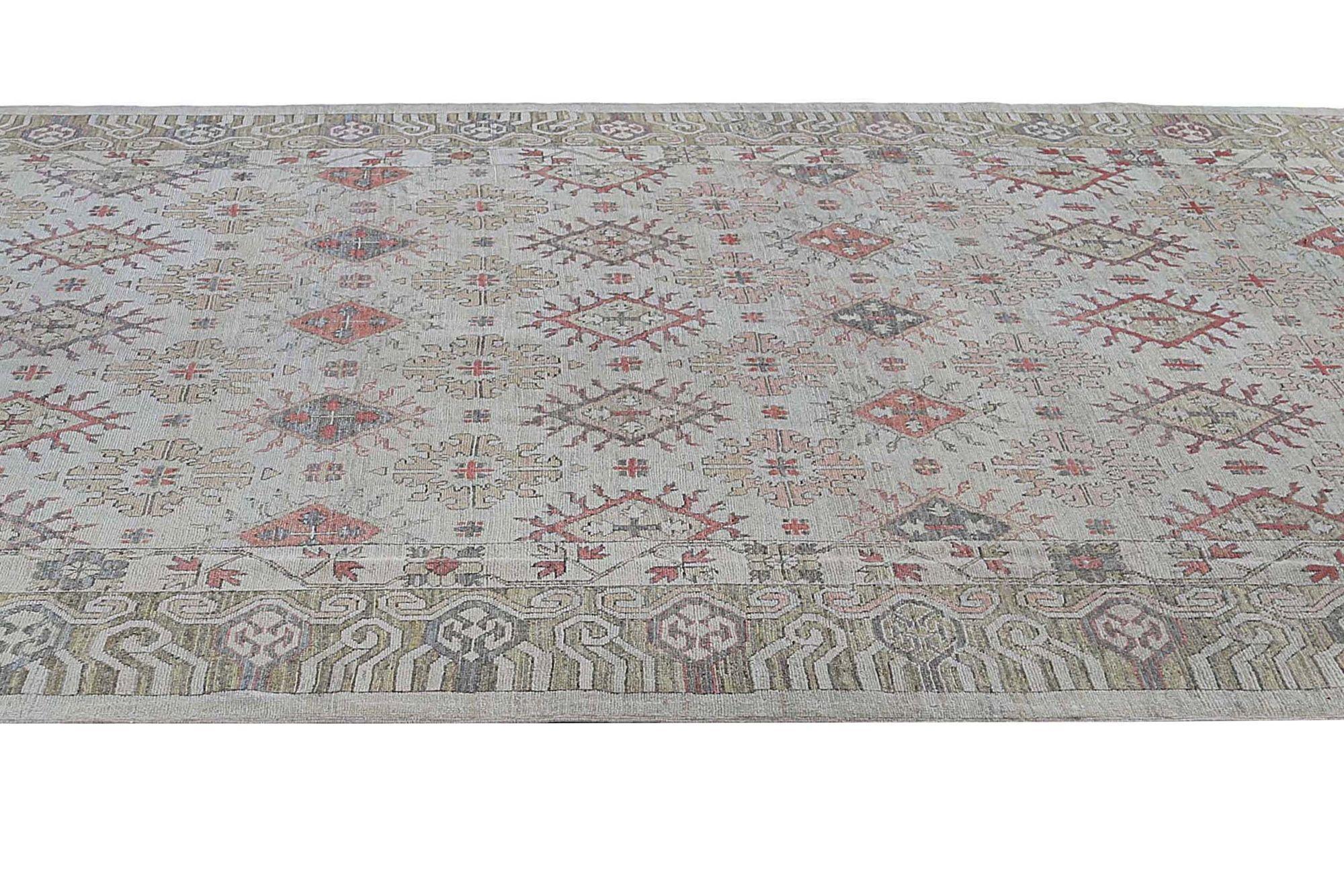 Afghanistan Bakhshayesh-Teppiche - Wolle in elfenbeinfarbenem Design - 97258 im Zustand „Hervorragend“ im Angebot in Dallas, TX