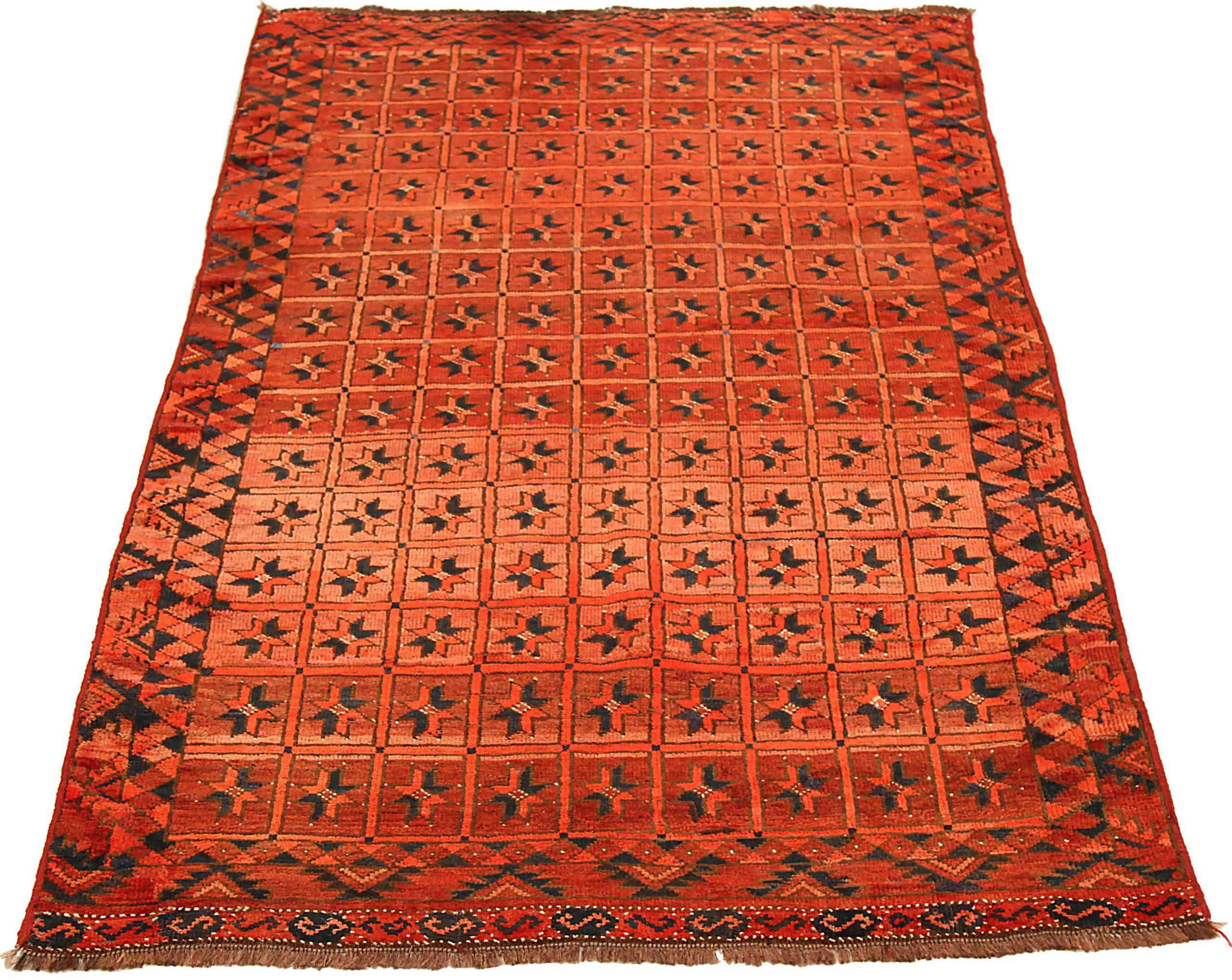 Découvrez l'élégance du petit tapis Afghanistan Bashir, datant de 1940. Conçu avec de la laine et du BrownPinkRed, ce design exclusif est parfait pour mettre en valeur votre espace.