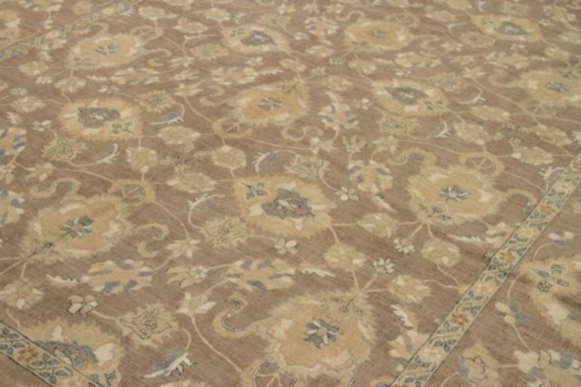Afghano Tappeti dell'Afghanistan Haji Jalili Circa 1990 - Lana Marrone Avorio Design - 91927 in vendita