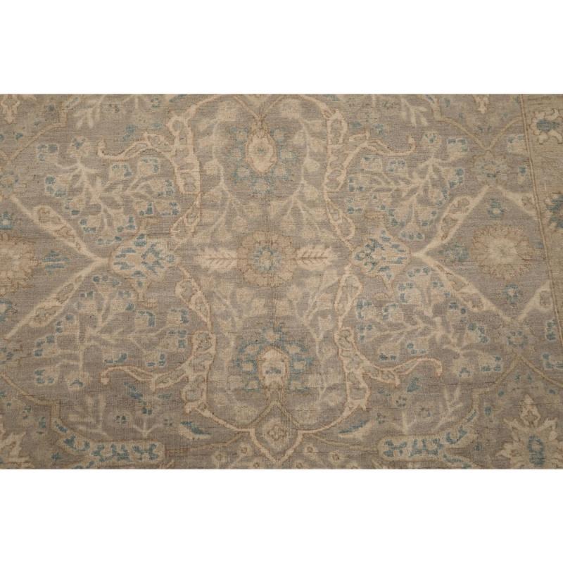 Alfombras de Afganistán Haji Jalili - Lana Marrón Marfil Topo - 98040 en Excelente estado para la venta en Dallas, TX