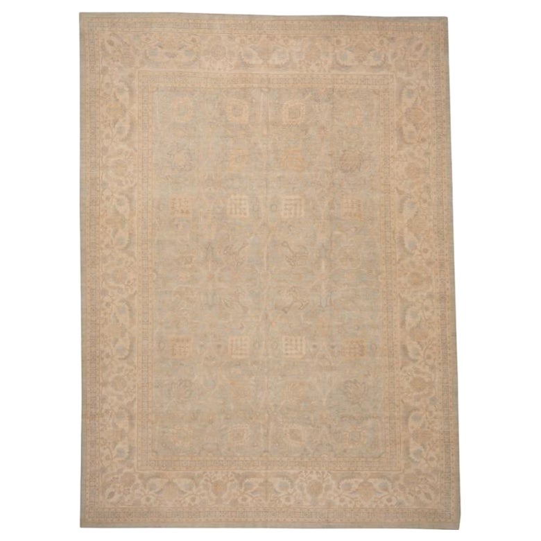 Tappeti Afghanistan Haji Jalili - Lana Avorio Azzurro - 98037