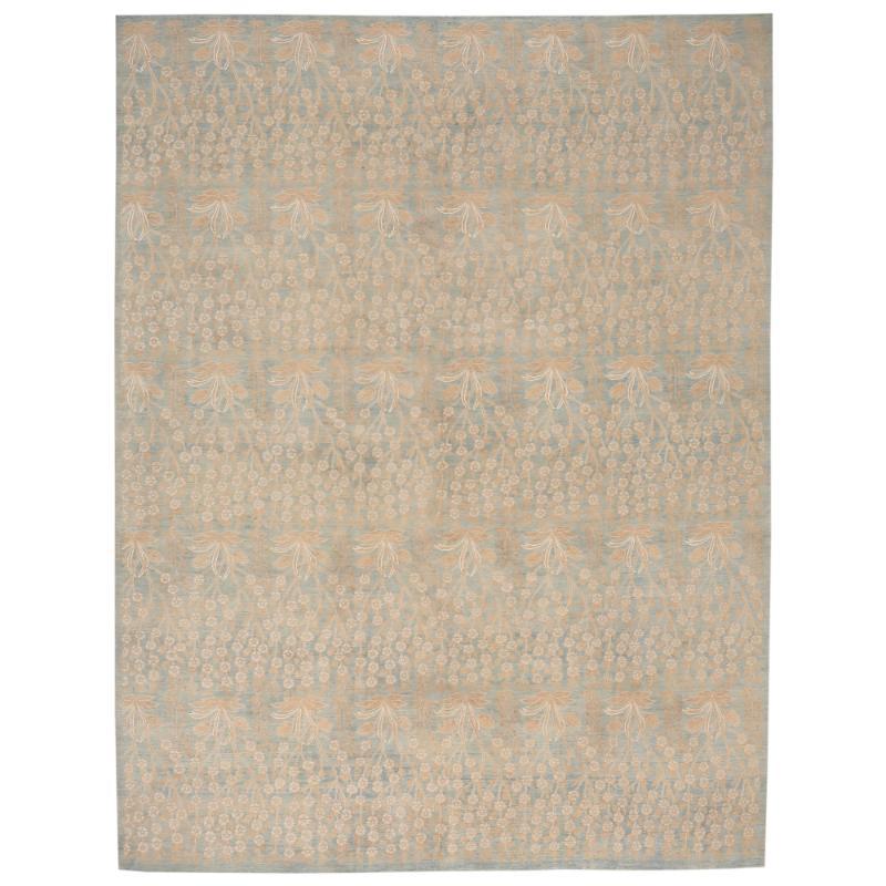 Tappeti Afghanistan Haji Jalili - Lana Avorio Azzurro - 98042 in vendita