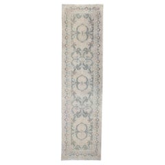 Tappeto Afghanistan Ivory Runner - Tabriz Design (38 x 140)