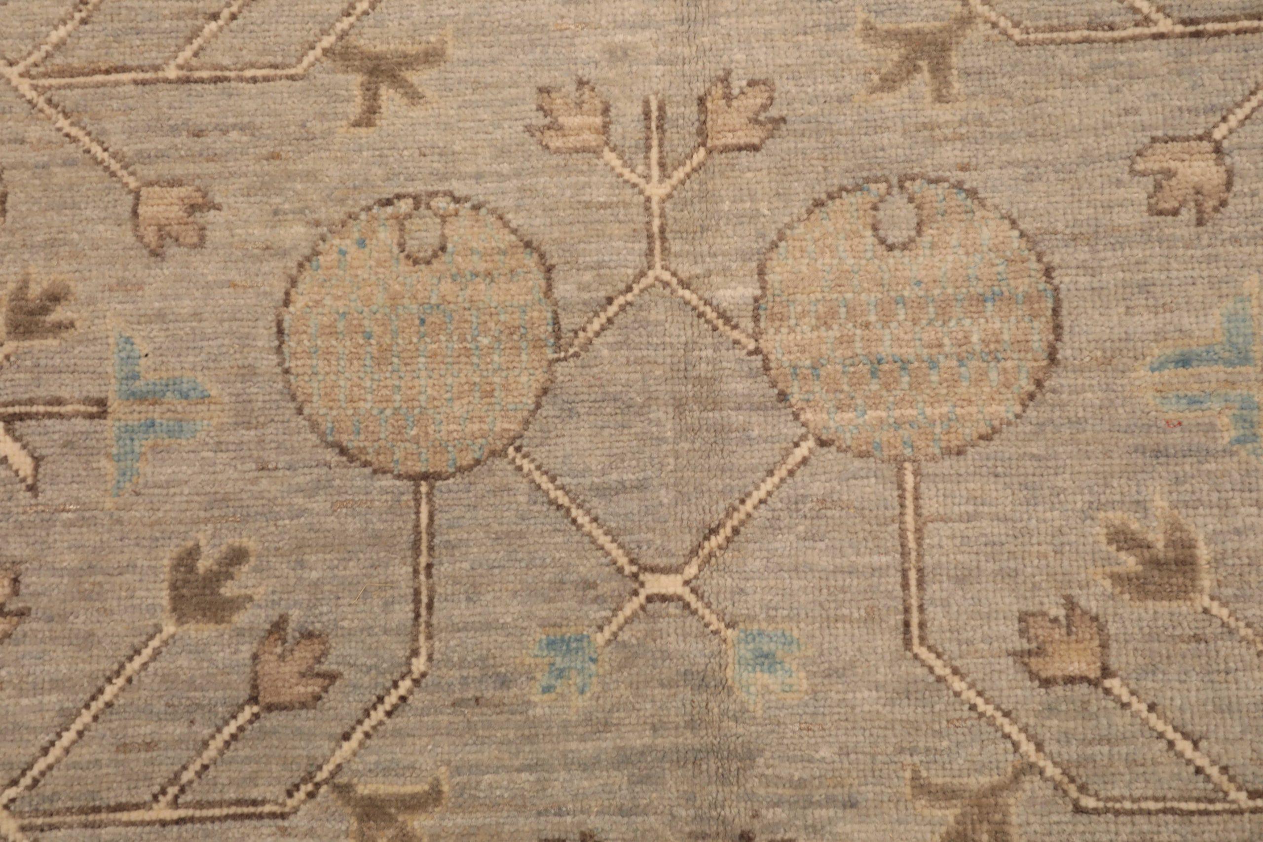 Alfombra Afganistán Khotan - Lana Marrón Topo Amarillo - 93387 en Excelente estado para la venta en Dallas, TX