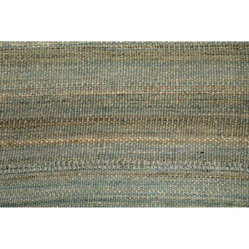 Afganistán Alfombras Kilim - Lana Diseño Azul Gris - 94625 Anudado a mano en venta