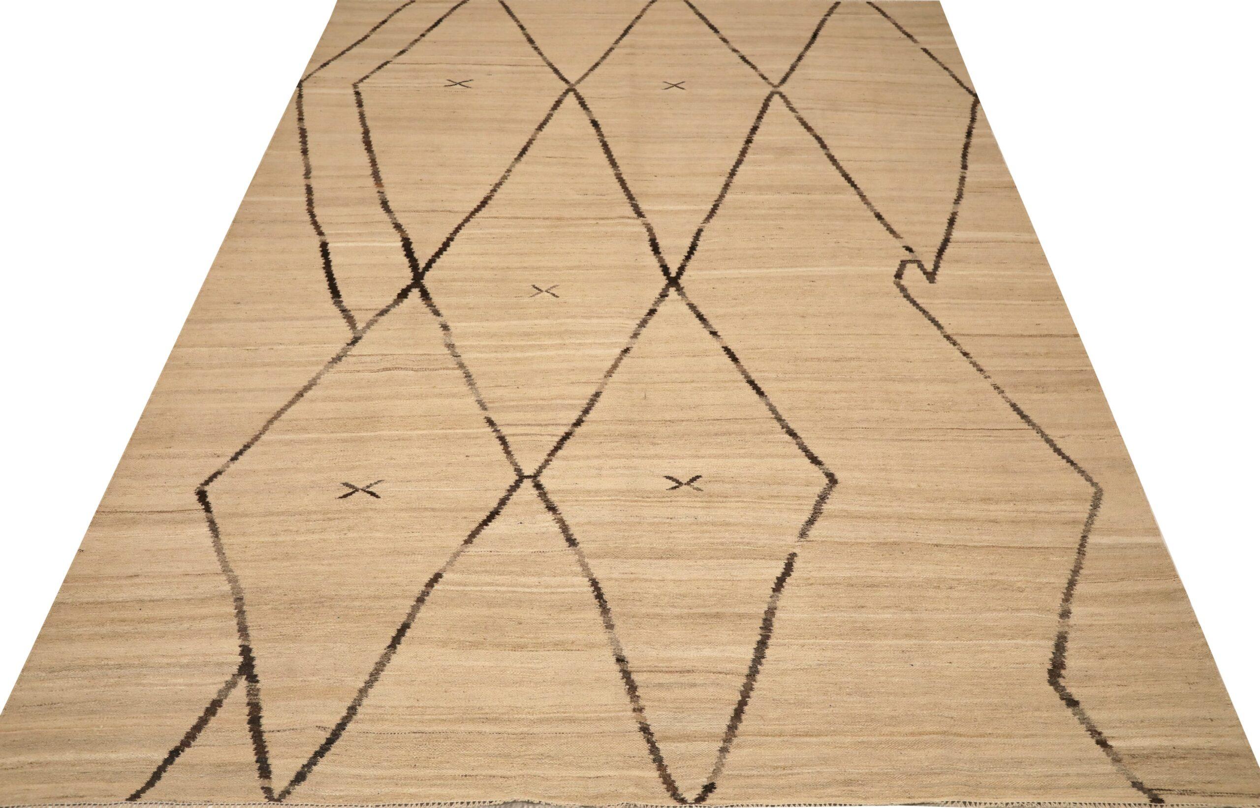 Discover the elegance of Afghanistan Kilim featuring Area Rugs in Circa 1990. Designed with Wool and Ivory, this exclusive design is perfect for enhancing your space.