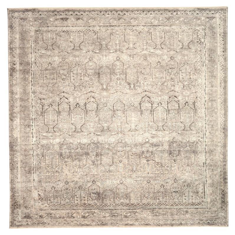 The Modernity Area Rugs - Wool Brown Ivory Design - 92645