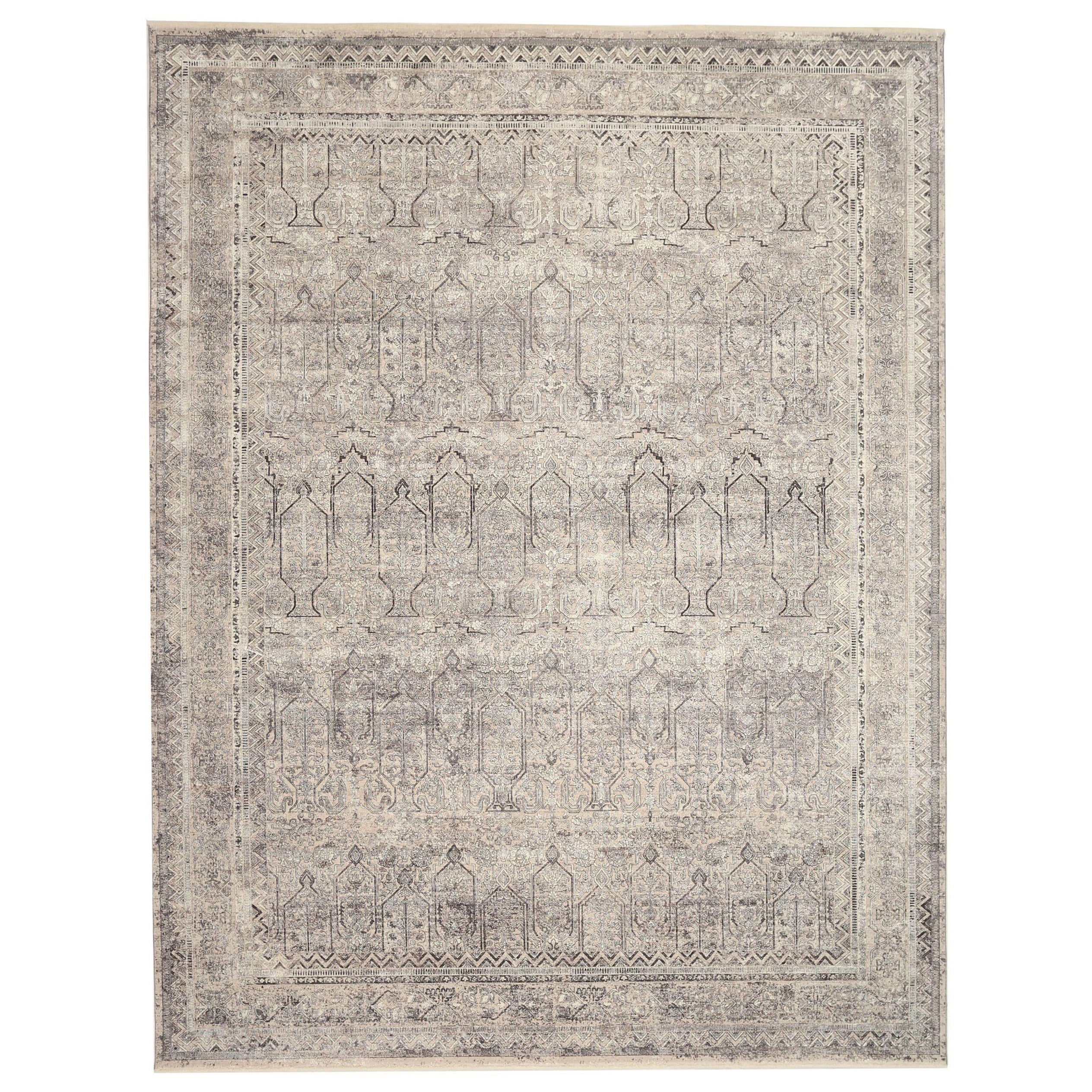 Tappeti Afghanistan Modern - Lana Marrone Avorio Design - 92647