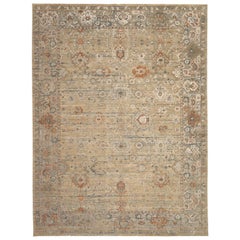 Tappeti moderni Afghanistan - Lana Marrone Avorio Rosso Design - 92659
