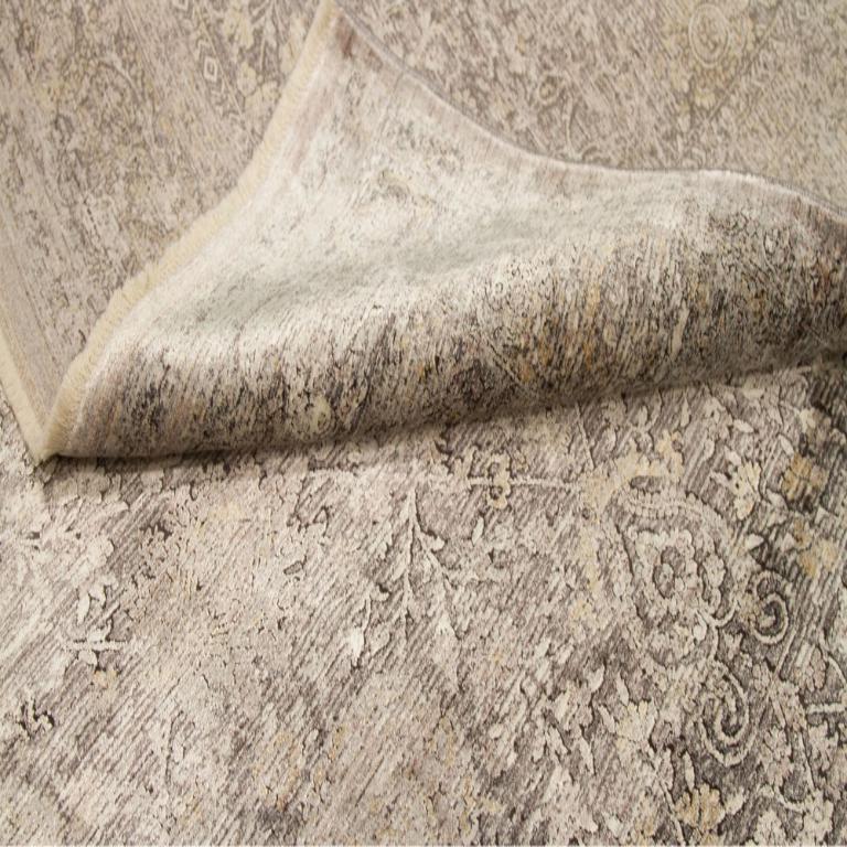 Afghano Tappeti Afghanistan Modern - Lana Marrone Avorio Taupe Design - 92642 in vendita