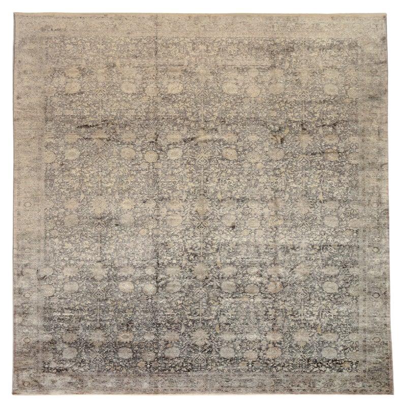 The Modernity Area Rugs - Wool Brown Ivory Taupe Design - 92642
