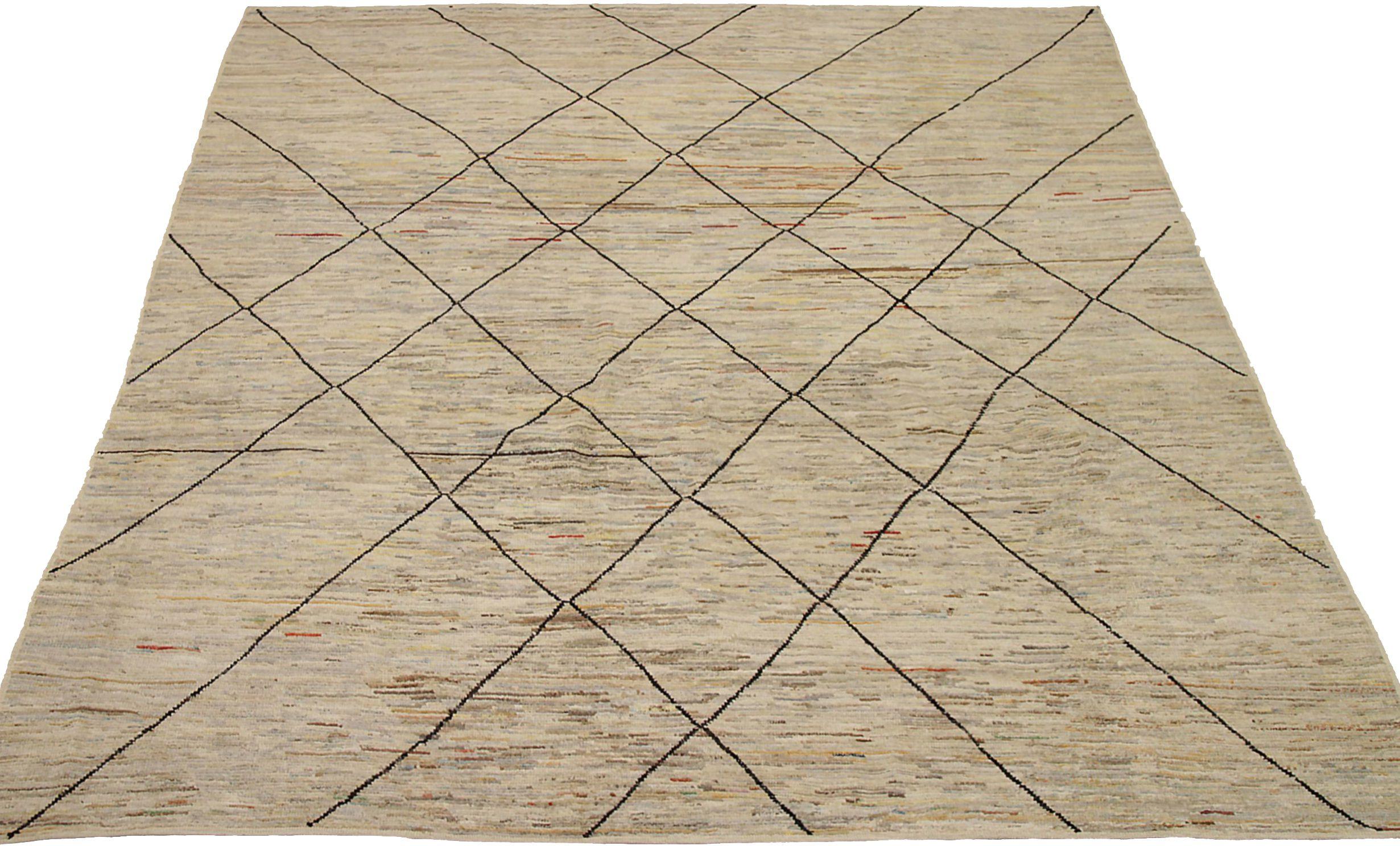 Discover the elegance of Afghanistan Moroccan featuring Area Rugs in Circa 1990. Designed with Wool and BlackIvoryYellow, this exclusive design is perfect for enhancing your space.
