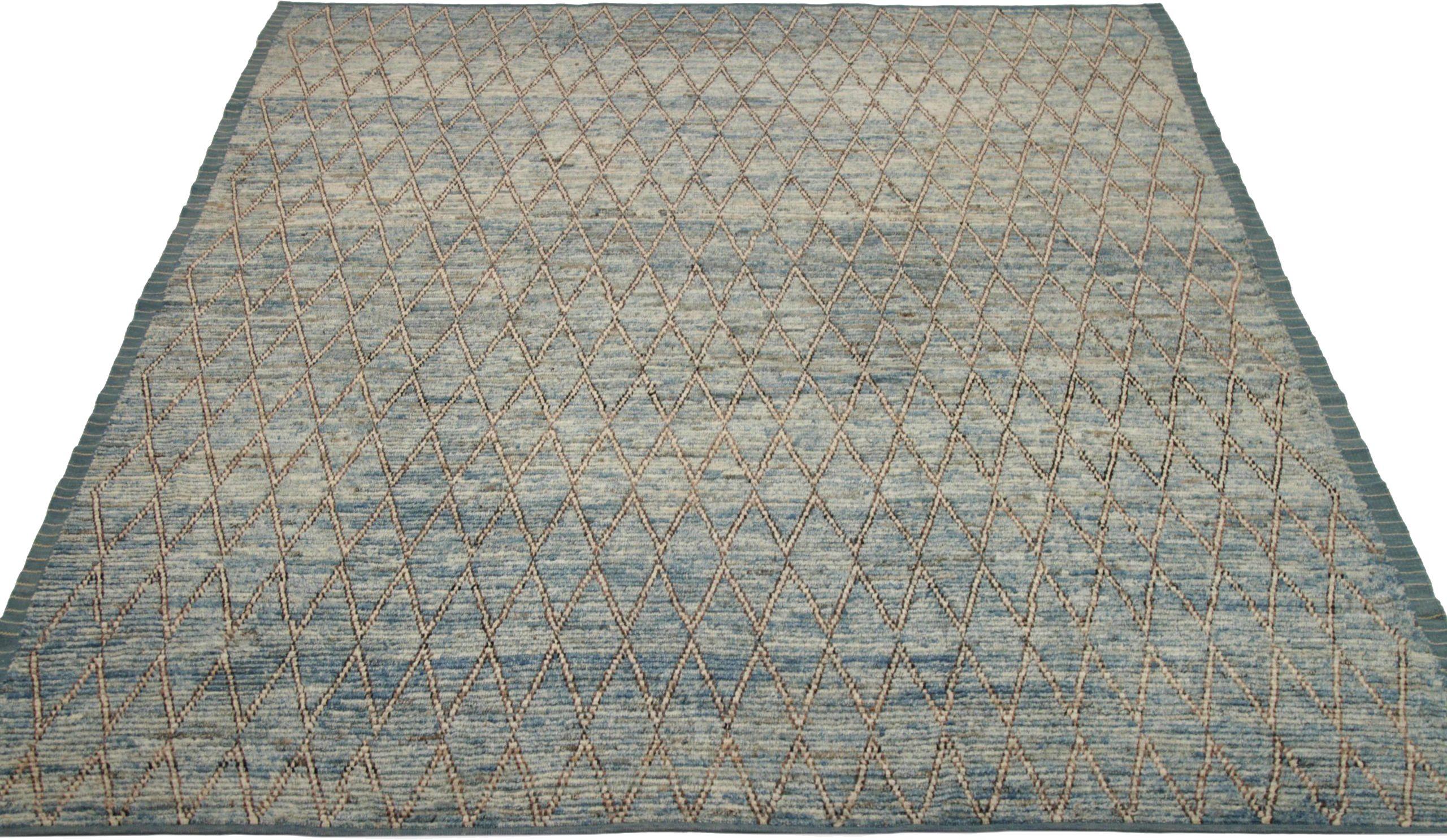 Discover the elegance of Afghanistan Moroccan featuring Area Rugs in Circa 1990. Designed with Wool and BlueIvory, this exclusive design is perfect for enhancing your space.