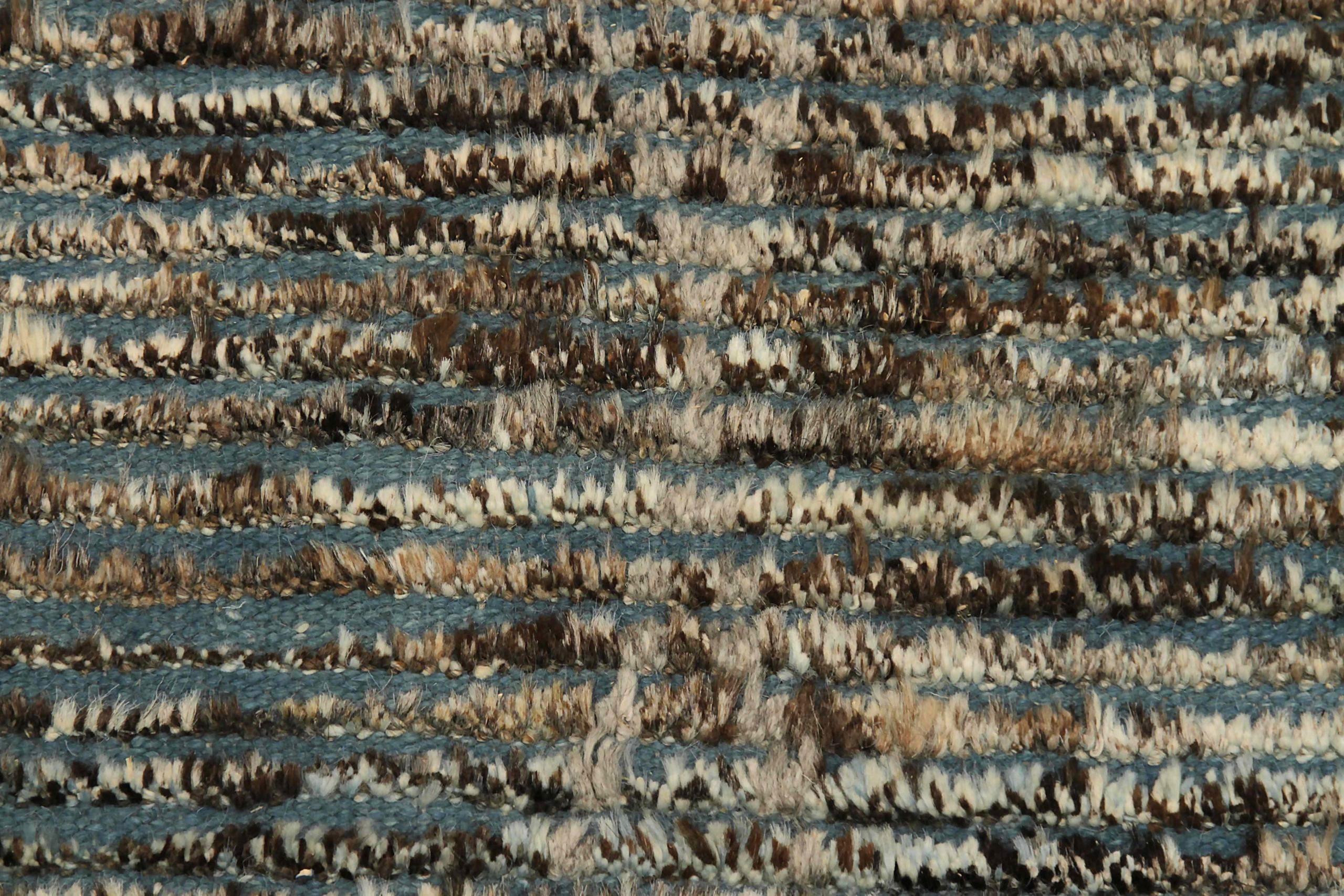 XX secolo Tappeti marocchini Afghanistan Circa 1990 - Lana Marrone Grigio Avorio Design - 90466 in vendita