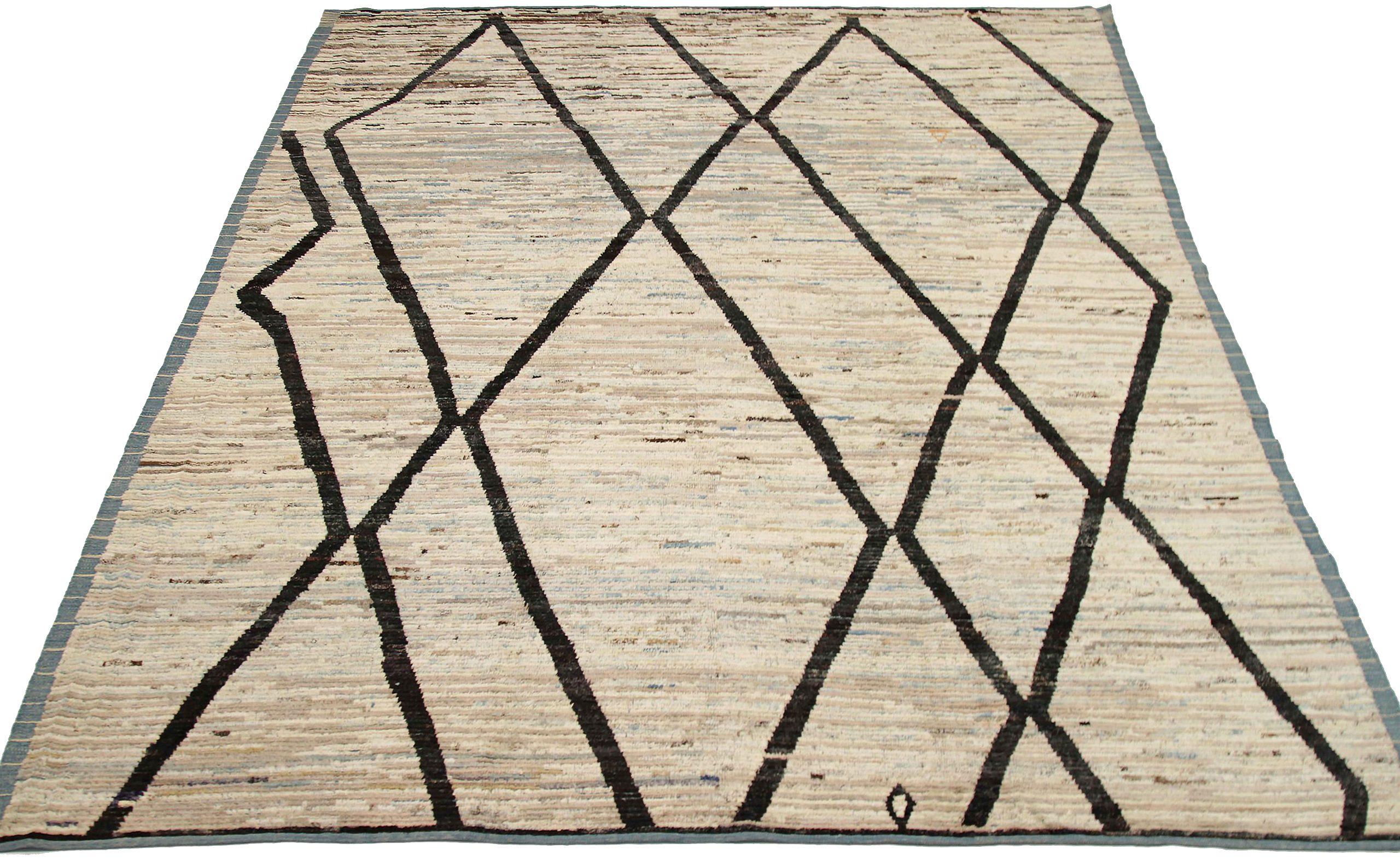 Discover the elegance of Afghanistan Moroccan featuring Area Rugs in Circa 1990. Designed with Wool and BrownIvory, this exclusive design is perfect for enhancing your space.