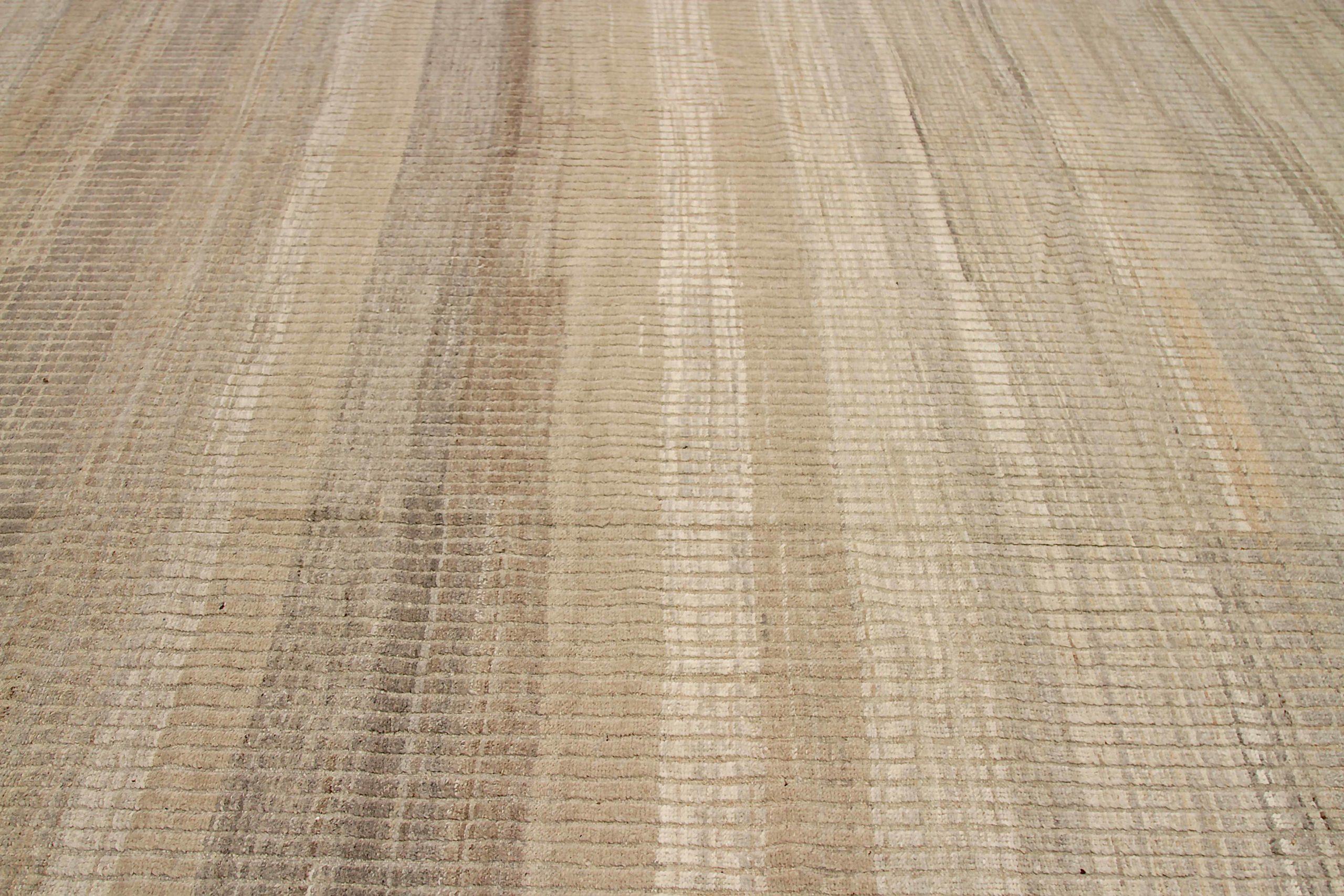 Tribale Tappeti marocchini Afghanistan Circa 1990 - Lana Marrone Avorio Taupe - 92235 in vendita