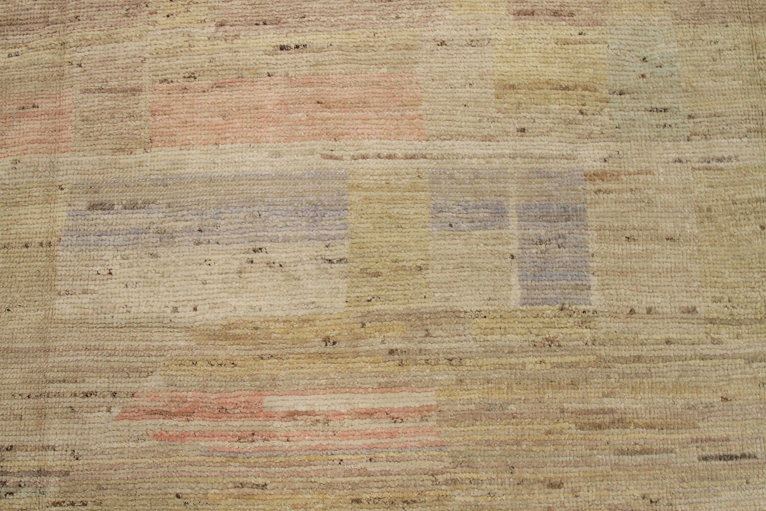 Tappeti marocchini Afghanistan Circa 1990 - Lana Marrone Rosa Purpel Taupe - 92242 In condizioni ottime in vendita a Dallas, TX