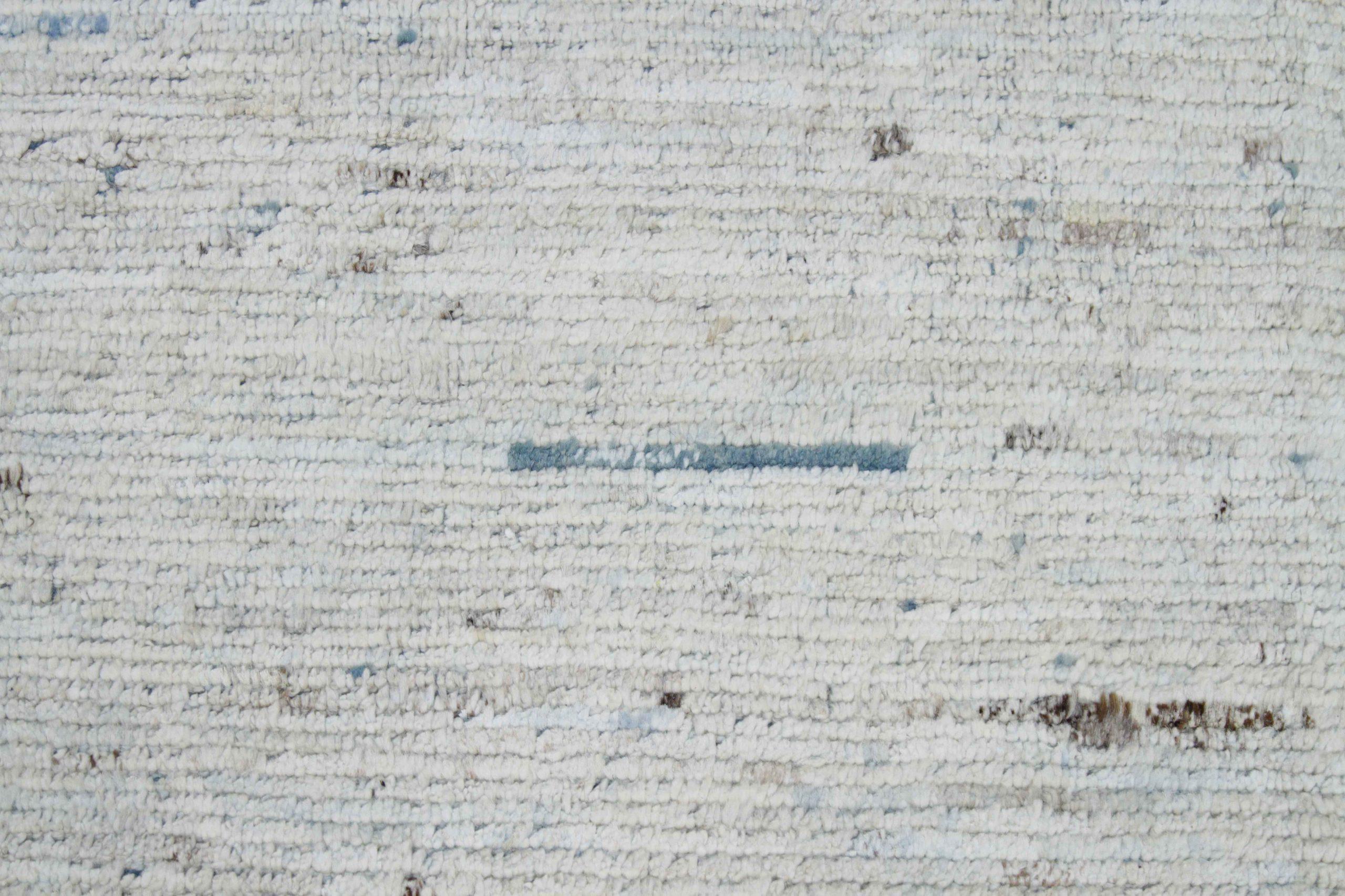 Laine Tapis marocains d'Afghanistan datant d'environ 1990, motif ivoire en laine - 89810 en vente
