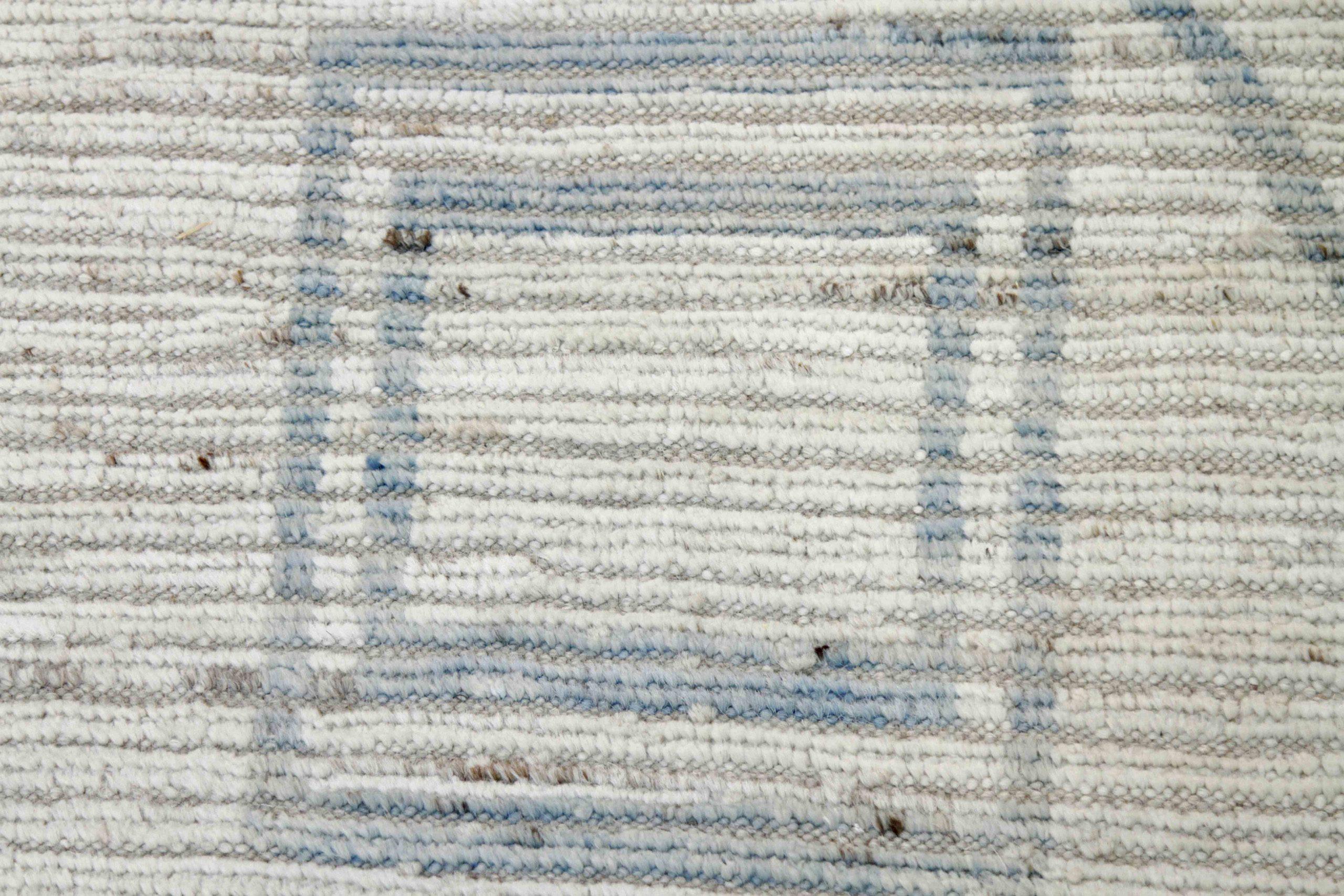 Marokkanische Afghanistan-Teppiche Circa 1990 - Wolle Elfenbein Design - 89888 (20. Jahrhundert) im Angebot