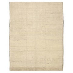 Marokkanische Afghanistan-Teppiche Circa 1990 - Wolle Elfenbein Design - 92267