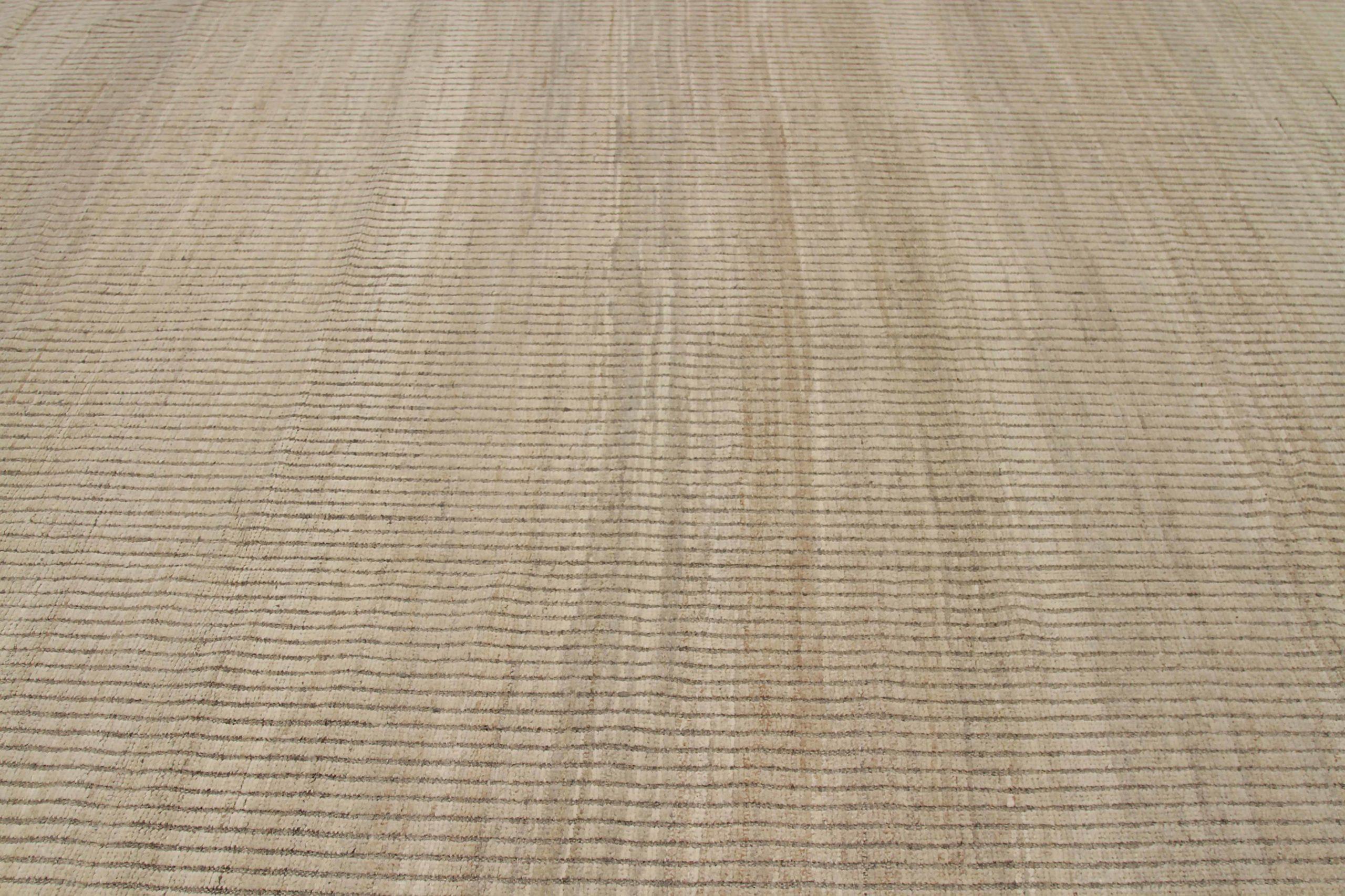 Tribale Tappeti marocchini Afghanistan Circa 1990 - Lana Avorio Taupe Design - 92268 in vendita