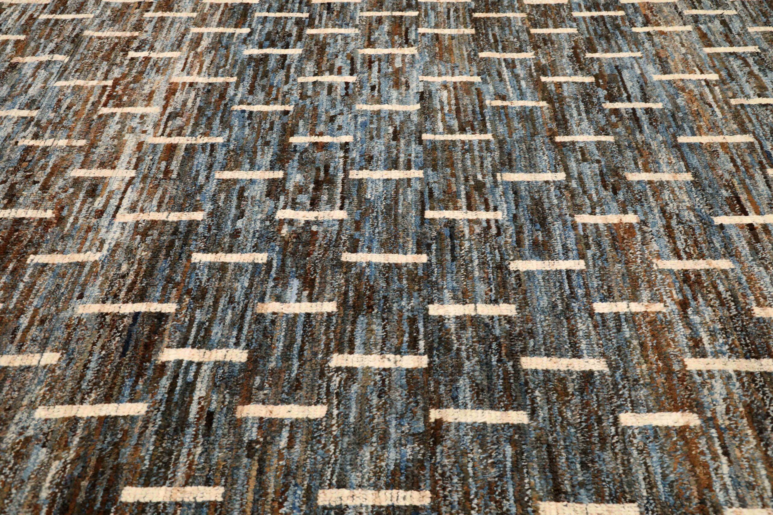 Discover the elegance of Afghanistan Moroccan featuring Area Rugs in Circa 1990. Designed with Wool and BlueBrownIvory, this exclusive design is perfect for enhancing your space.