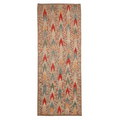 Tappeti Afghanistan Moroccan Area Rugs - Lana Blu Verde Avorio Rosso - 96357