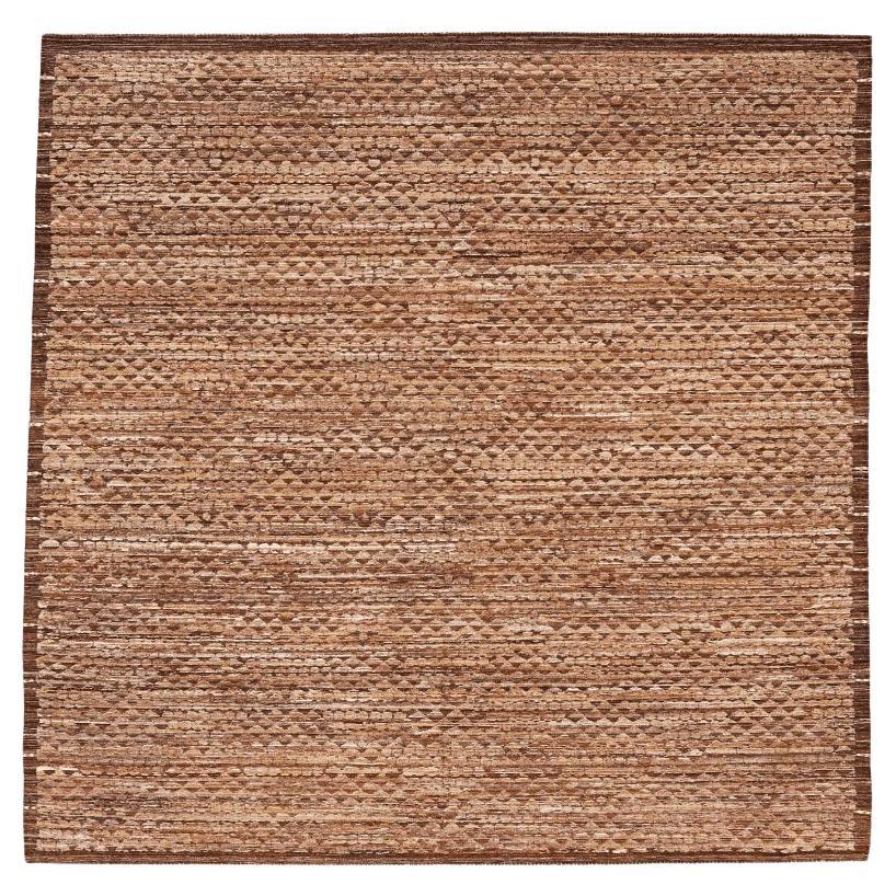 Tappeti Afghanistan Moroccan Area Rugs - Wool Brown Design - 96382