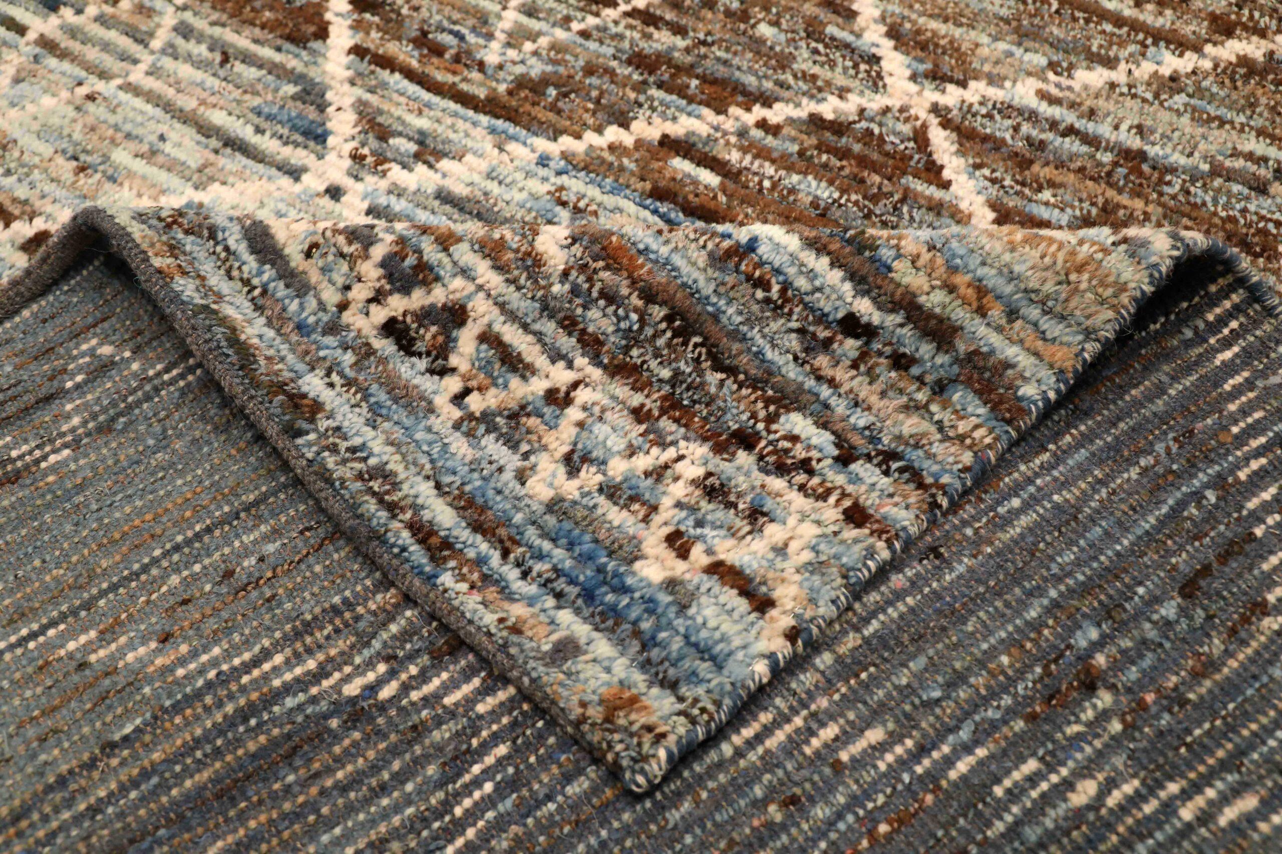 Afganistán Alfombras Marroquíes - Lana Diseño Marrón - 96419 Tribal en venta