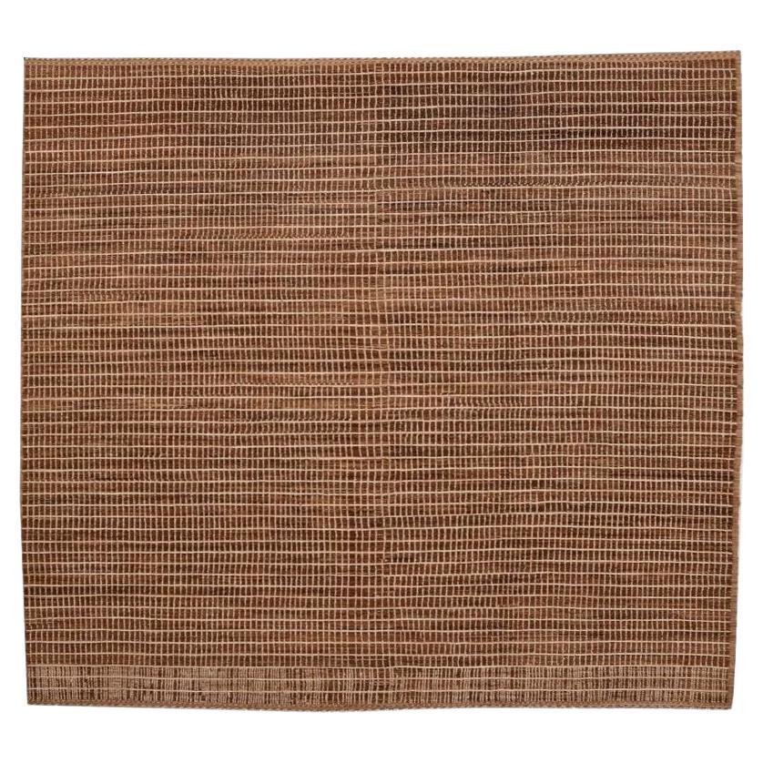 Tappeti Afghanistan Moroccan Area Rugs - Wool Brown Design - 98474