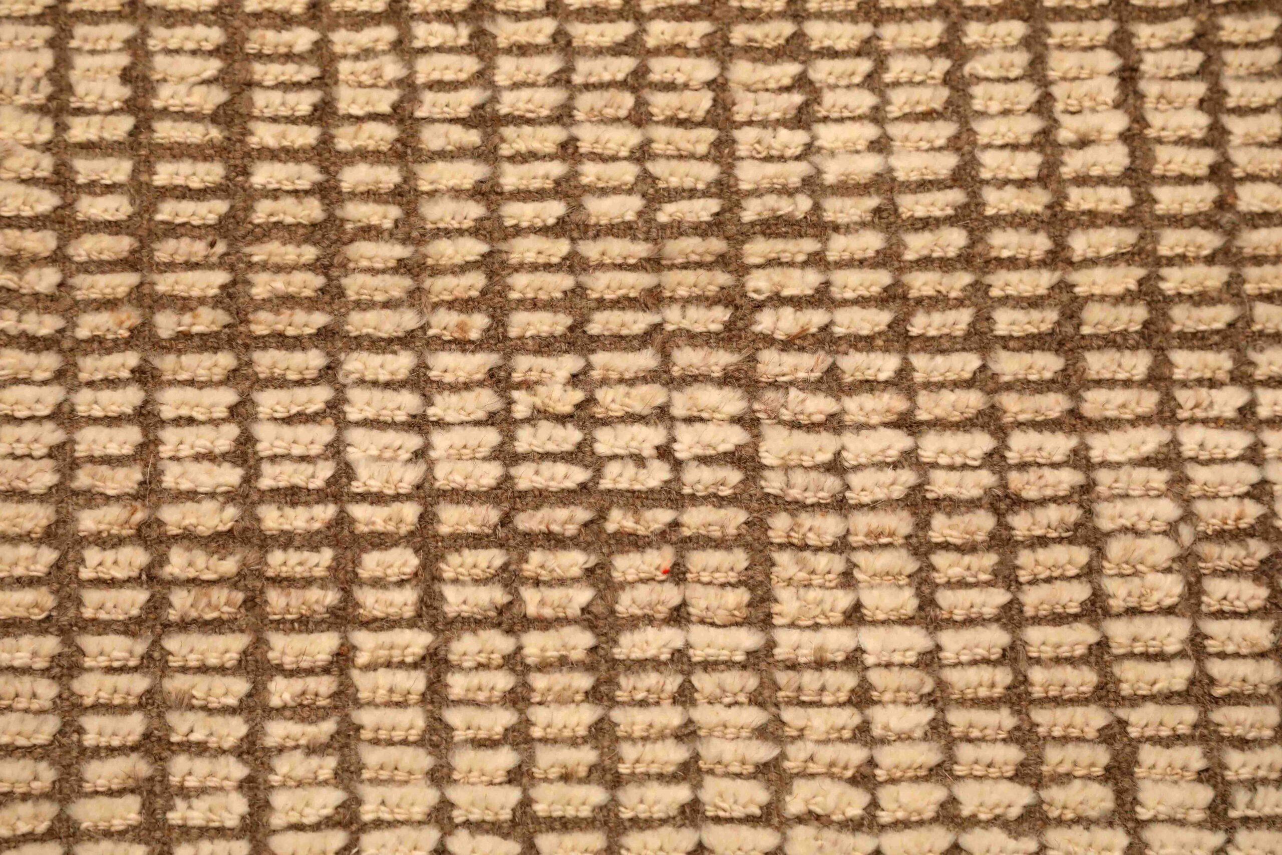 Afganistán Alfombras Marroquíes - Lana Marrón Diseño Marfil - 96425 Afgano en venta