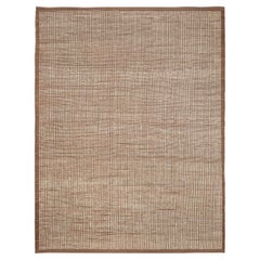 Tappeti Afghanistan Moroccan Area Rugs - Lana Marrone Avorio Design - 96425